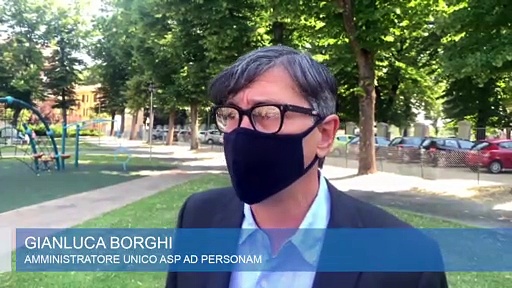 Video A Villa Parma anche una pensilina del bus nel nuovo Giardino Alzheimer