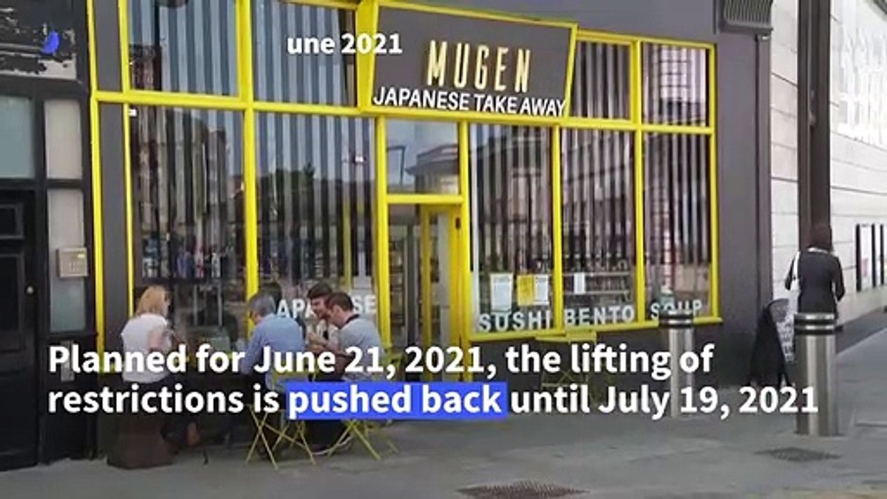 Londoners 'not surprised' as England delays full lifting of virus restrictions