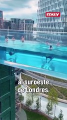 Piscina aérea en Londres.
