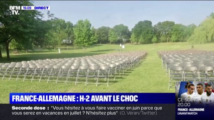 France/Allemagne: à Champigny-sur-Marne, 500 personnes peuvent accéder à la fan zone