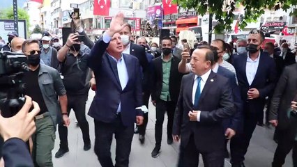 KARABÜK - Memleket Partisi Genel Başkanı İnce, partisinin İl Başkanlığının açılışını yaptı