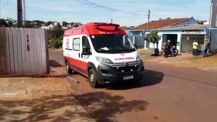 Trabalhador é socorrido após sofrer crise convulsiva em obra