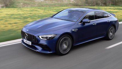 Der neue Mercedes-AMG GT 53 4MATIC+ - Noch mehr Komfort und Sportlichkeit durch die neue Verstelldämpfung mit zwei Ventilen