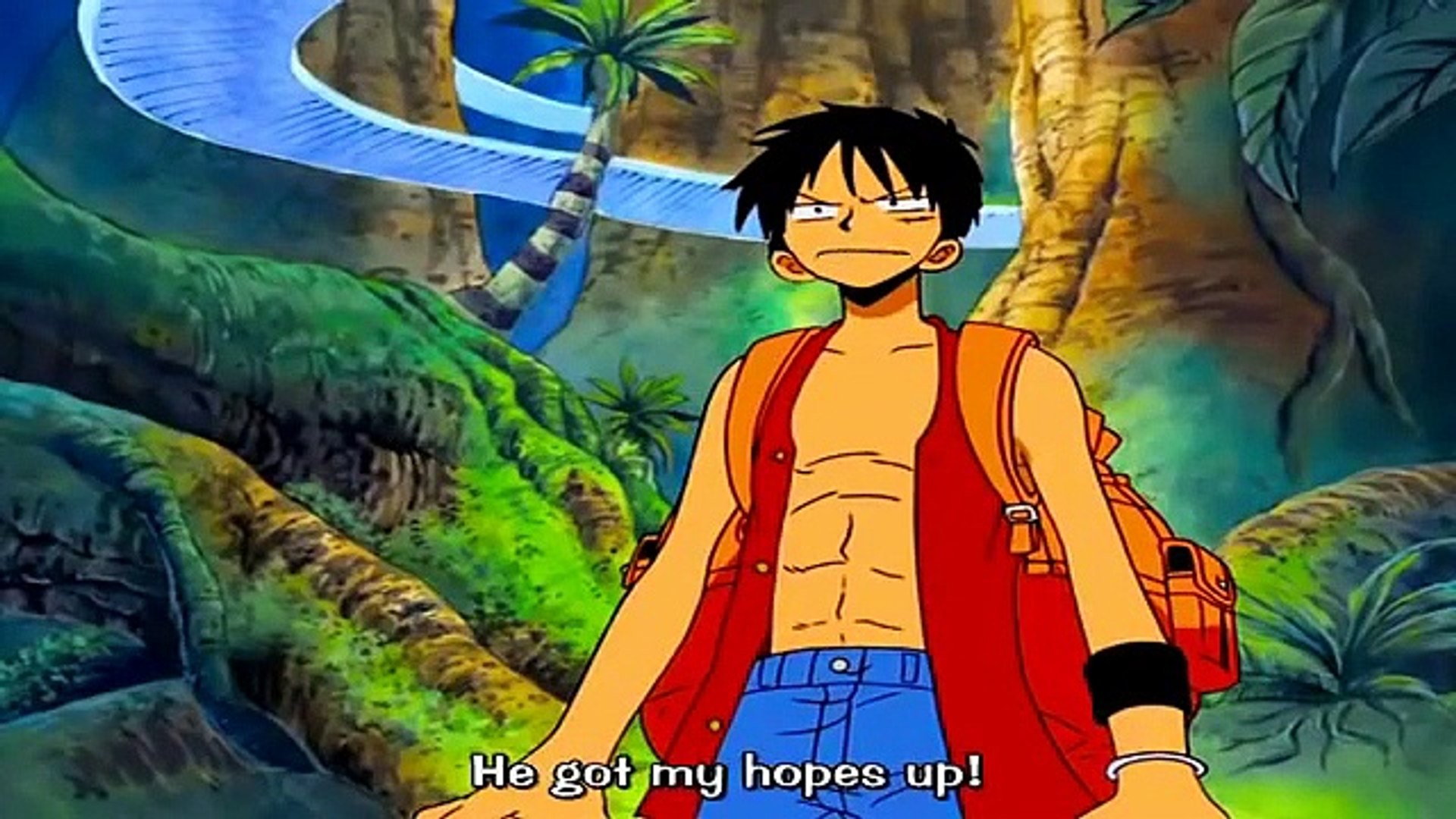 Luffy Baka Song Skypiea One Piece Video Dailymotion