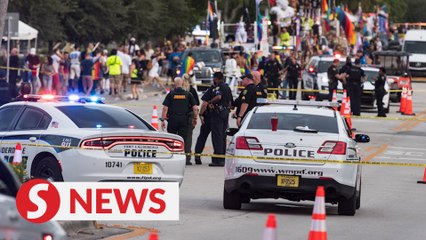 One dead after truck driven into group at pride parade in Florida