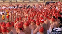 More than a thousand swimmers take the plunge in Hobart