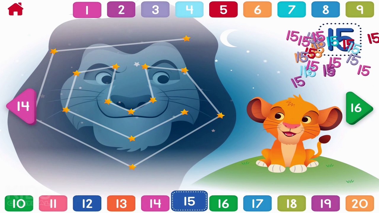 Disney Buddies 123 | 123 Song Game Mickey Mouse | Learn Number 1 to 20 Educational App for Kids