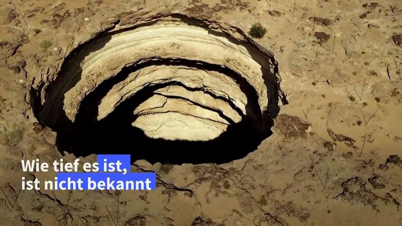 Mysteriöser 'Höllenbrunnen' im Jemen ist Geologen ein Rätsel
