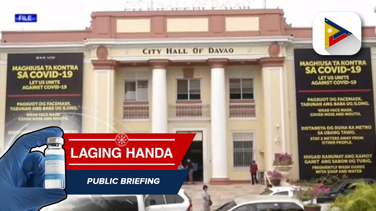 Pagsasailalim sa Davao City sa ECQ, hindi pa napaguusapan ng Davao City COVID-19 Task Force