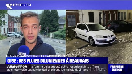 Download Video: Quels sont les dégâts à Beauvais après le passage de pluies diluviennes ?