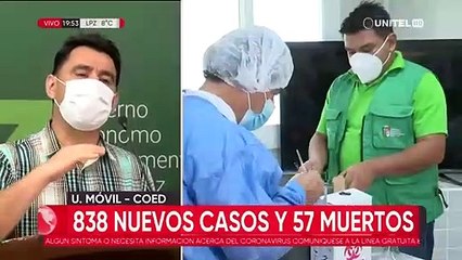 Récord de fallecidos por Covid-9 en Santa Cruz este martes