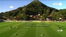 Seleção Brasileira treina na Granja Comary