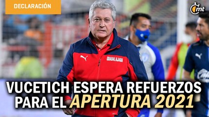 Vucetich espera refuerzos para  el Apertura 2021