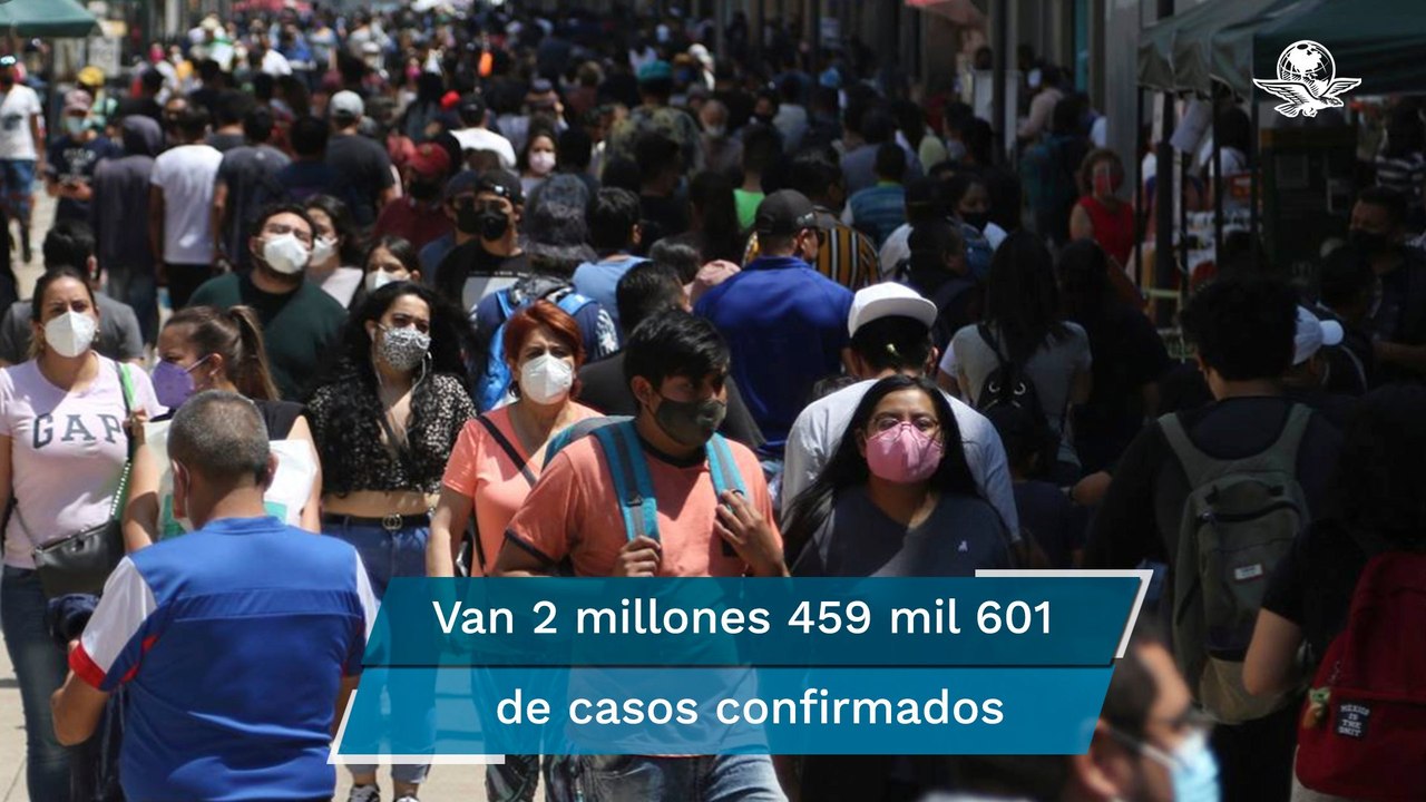 México acumula 230 mil 424 muertes por Covid-19