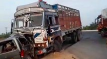 Ten people killed in car-truck collision in Gujarat