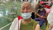 接種武肺疫苗 103歲人瑞籲大家要合作不要一直罵