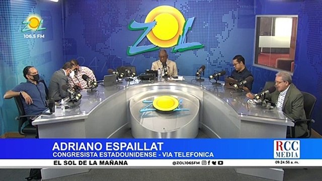 Adriano Espaillat Congresista Estadounidense comenta las primarias demócratas y republicanas en EEUU