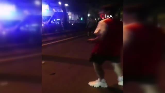 Ticari taksi ile motosiklet çarpıştı, kaza yapan kardeşini gören ağabeyin feryatları yürekleri dağladı