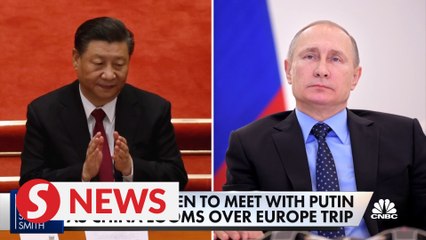 Biden to meet with Putin as China looms over Europe trip