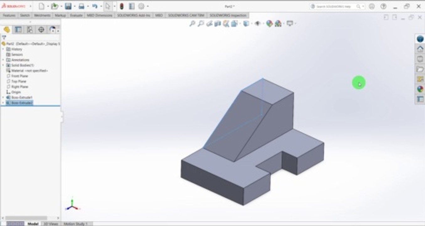 Solidworks Part Modeling Tutorial - 4