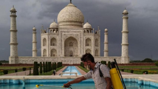 Unlock: Taj Mahal reopened for tourists after two months