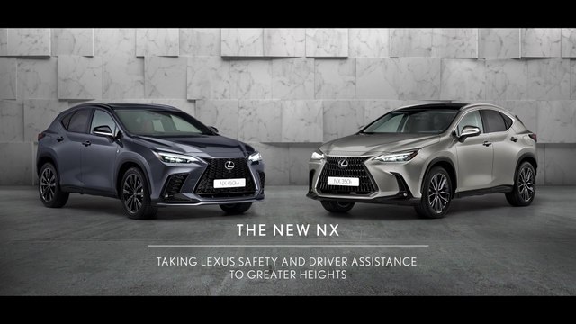 The new Lexus NX - Taking Lexus Safety And Driver Assistance To Greater Heights