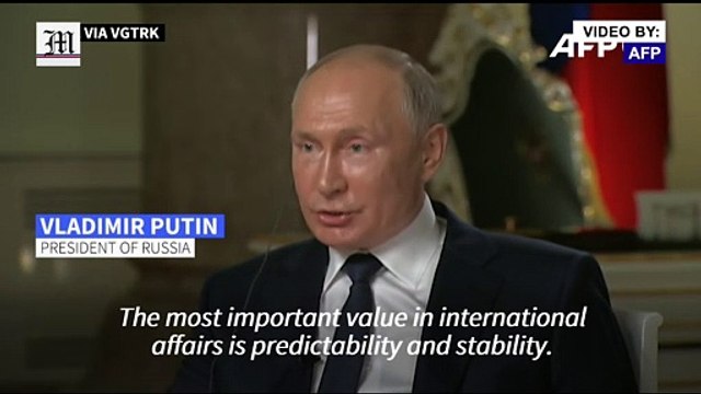 Putin denies Russia cyberattacks on US