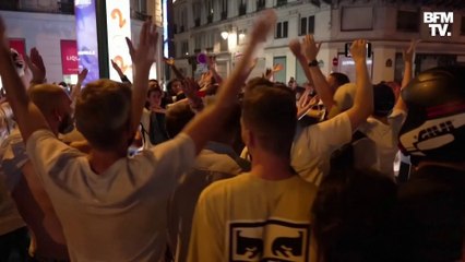 Partout en France, les images de liesse dans les rues après la victoire des Bleus contre l'Allemagne