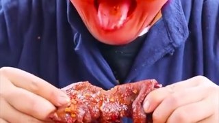 How Does It Feel Eating Electric Eel Spicy Food Challenge   Funny Mukbang   Songsong and Ermao