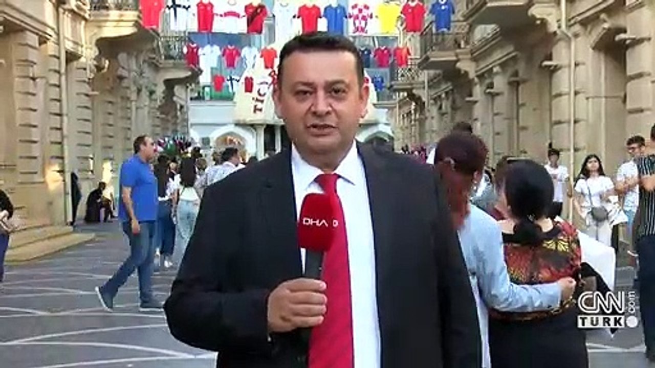 Milli Takım'a Bakü'den destek büyük