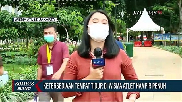 Jumlah Pasien Covid-19 Melonjak, Keterisian Tempat Tidur Wisma Atlet Capai 83 Persen!