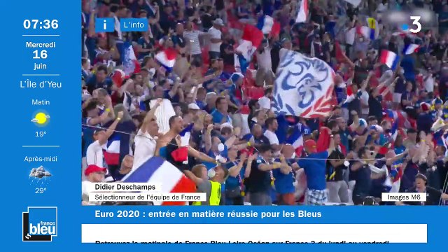 16/06/2021 - La matinale de France Bleu Loire Océan