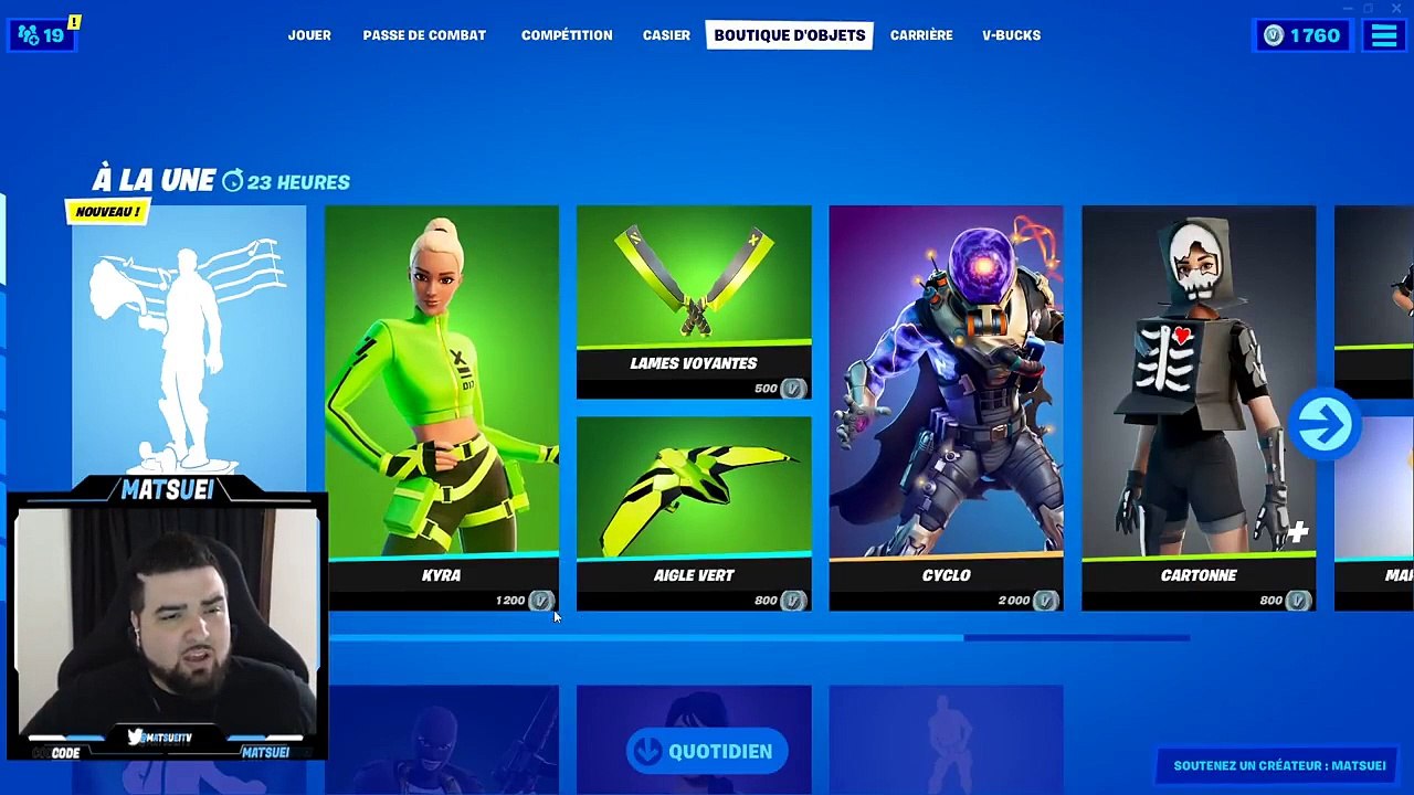 Boutique Fortnite D’Aujourd’Hui (24 Mars 2021) !