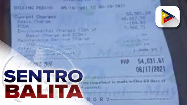 SENTRO SERBISYO Residente sa Novaliches, humihingi ng tulong para maayos ang kanyang water bill na umabot sa higit P50-K; hindi maayos na paglilipat ng metro ng Maynilad, itinuturong ugat ng problema