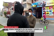 SMP: roban camioneta en carwash y venden las autopartes por redes sociales