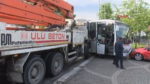Başakşehir'de beton pompa aracı dehşet saçtı; 3'ü kadın 4 kişi yaralandı
