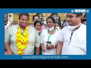 प्रभाक 23 मधून निवडून आलेली नमीशा फांलेरो