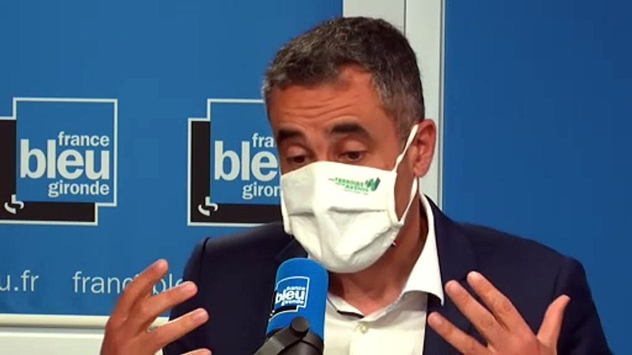Nicolas Thierry, tête de liste Europe Ecologie - Les Verts pour les élections régionales en Nouvelle-Aquitaine