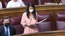 Yolanda Díaz, a Vox: “No nos engañan, ustedes están en contra de los trabajadores de este país y a favor de multinacionales que los explotan”