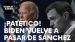¡PATÉTICO! El presidente de los EEUU Joe Biden vuelve a pasar del Pedro Sánchez en la OTAN