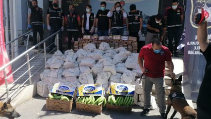 Mersin Limanı'nda kokain ele geçirildi