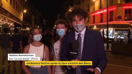 Euro 2021 : l'ambiance à Paris après la victoire de la France contre l'Allemagne