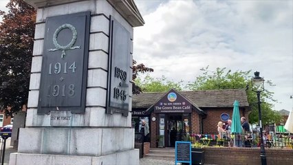 New blue plaque unveiled in Southwick in honour of village's fallen