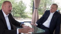 Cumhurbaşkanı Erdoğan'la Aliyev arasında ilginç diyalog: Aaa onlar var mı?