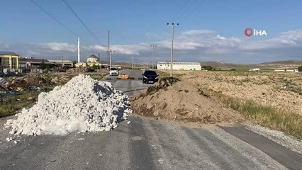 İmar sorununu çözemedi yolu ulaşıma kapattı