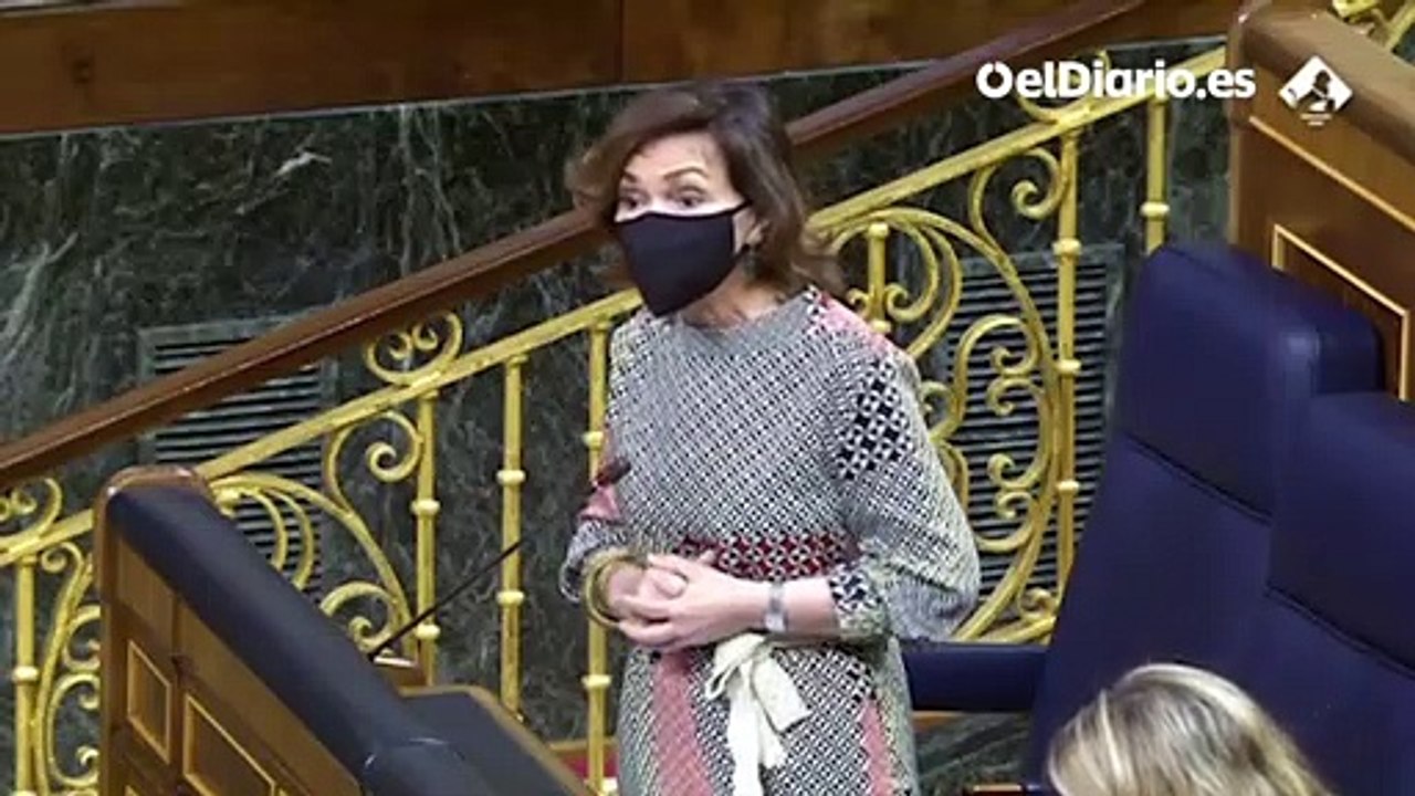 Arrimadas afea al PSOE que defienda los indultos frente a la "mayoría" social y Calvo le dice que Cs "ya no pinta nada"