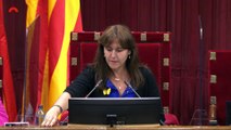 Carrizosa perd els estreps amb Laura Borràs i es queda sense la paraula al parlament