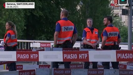 Security, empty streets ahead of Geneva summit