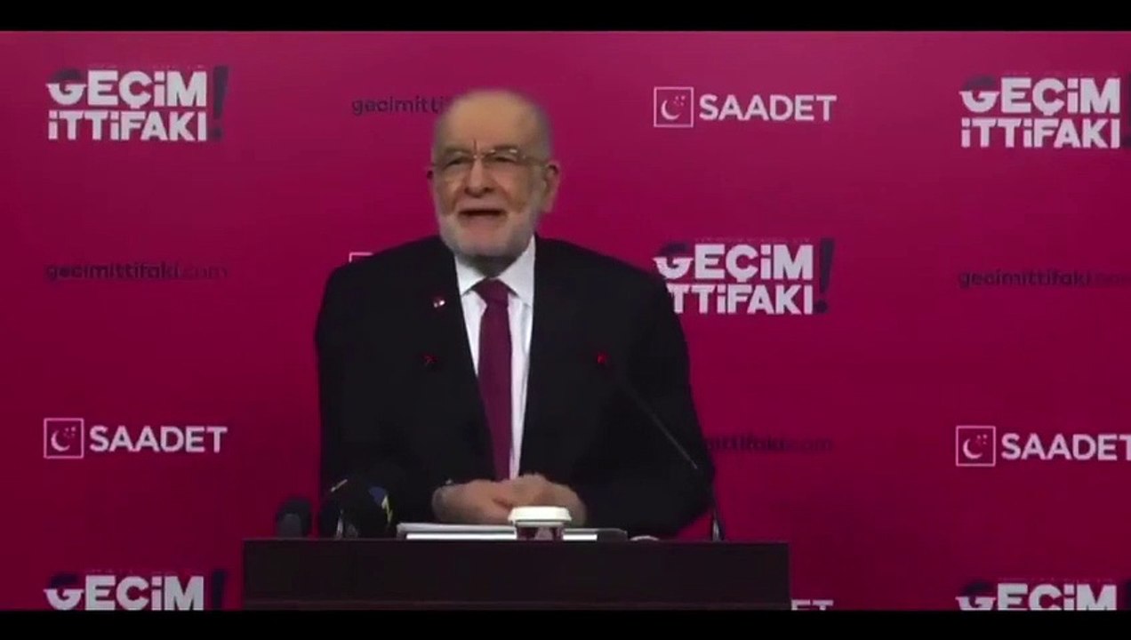 Karamollaoğlu "A Haber bile gelmiş" dedi alkış sesleri yükseldi