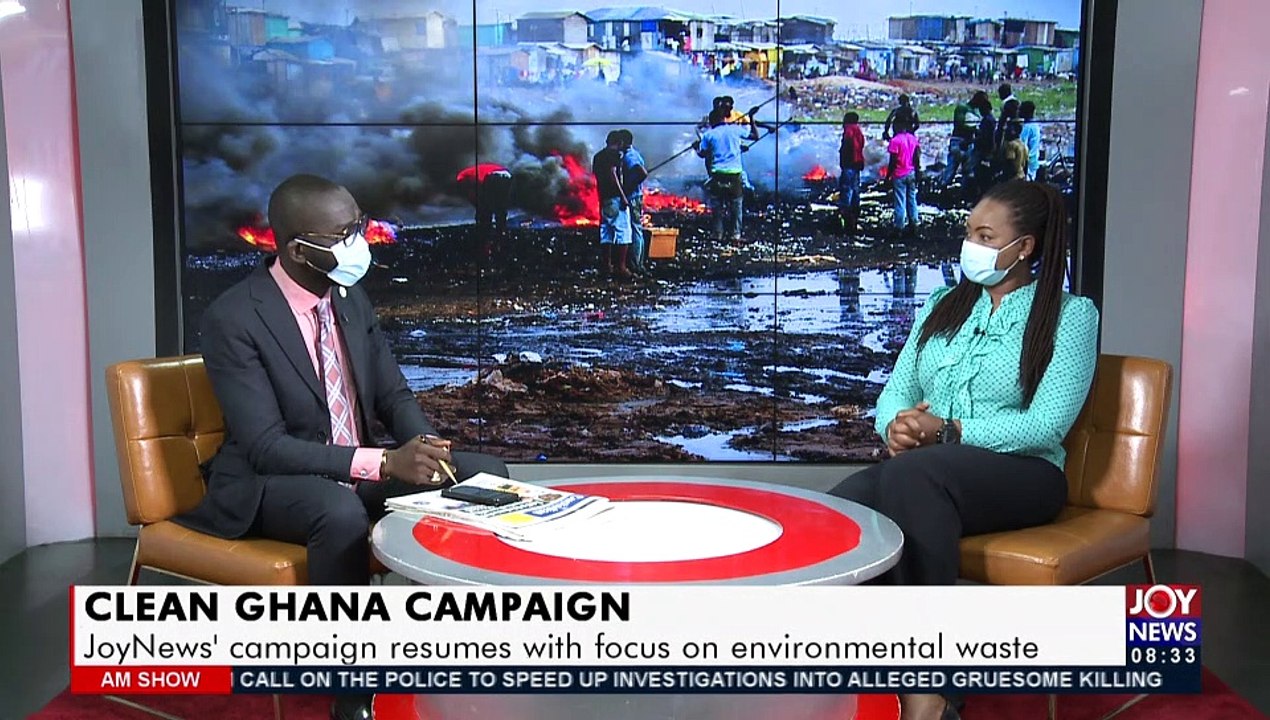 Clean Ghana Campaign: JoyNews’ campaign resumes with focus on environmental waste - AM Show on JoyNews (16-6-21)